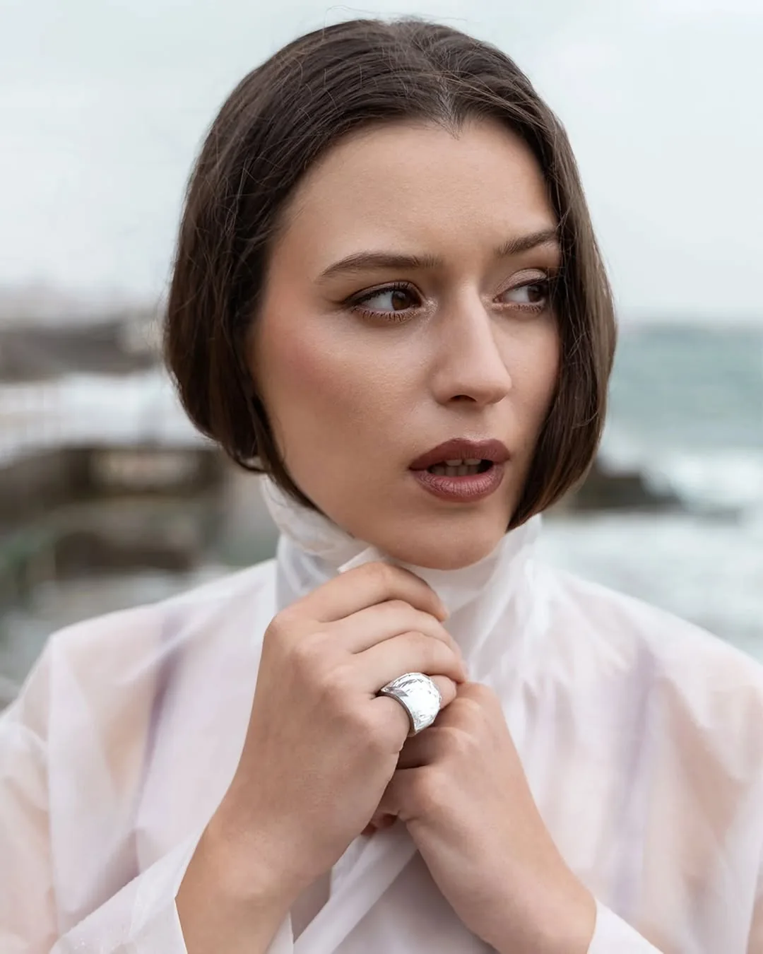 Natural beauty makeup by Anastasia Gorohovska — close-up